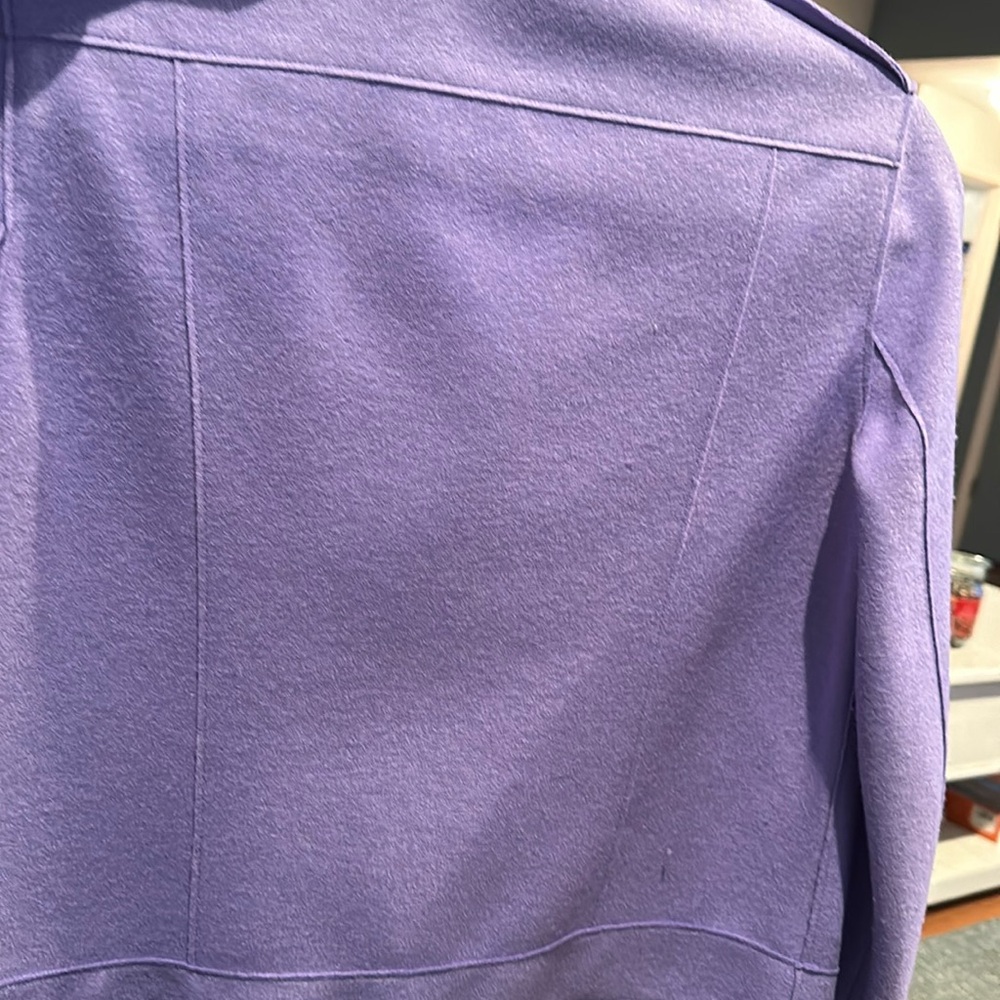 Harris Wharf London Cropped Pressed Wool Peacoat View 5